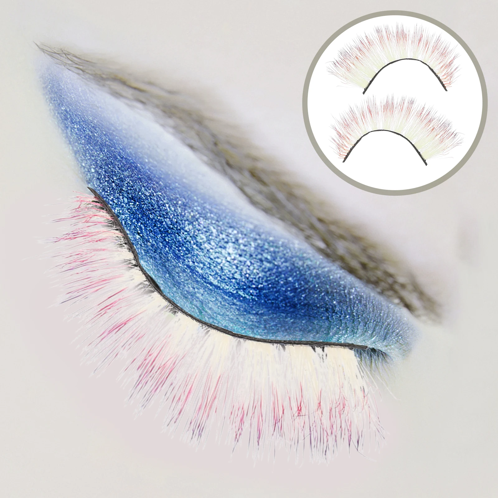5 Pairs Colored False Eyelashes Dramatic Faux Multicolored Makeup Halloween Party Club Cosplay Prom Stage Performance
5 Pairs Colored False Eyelashes Dramatic Faux Multicolored Makeup Halloween Party Club Cosplay Prom Stage Performance