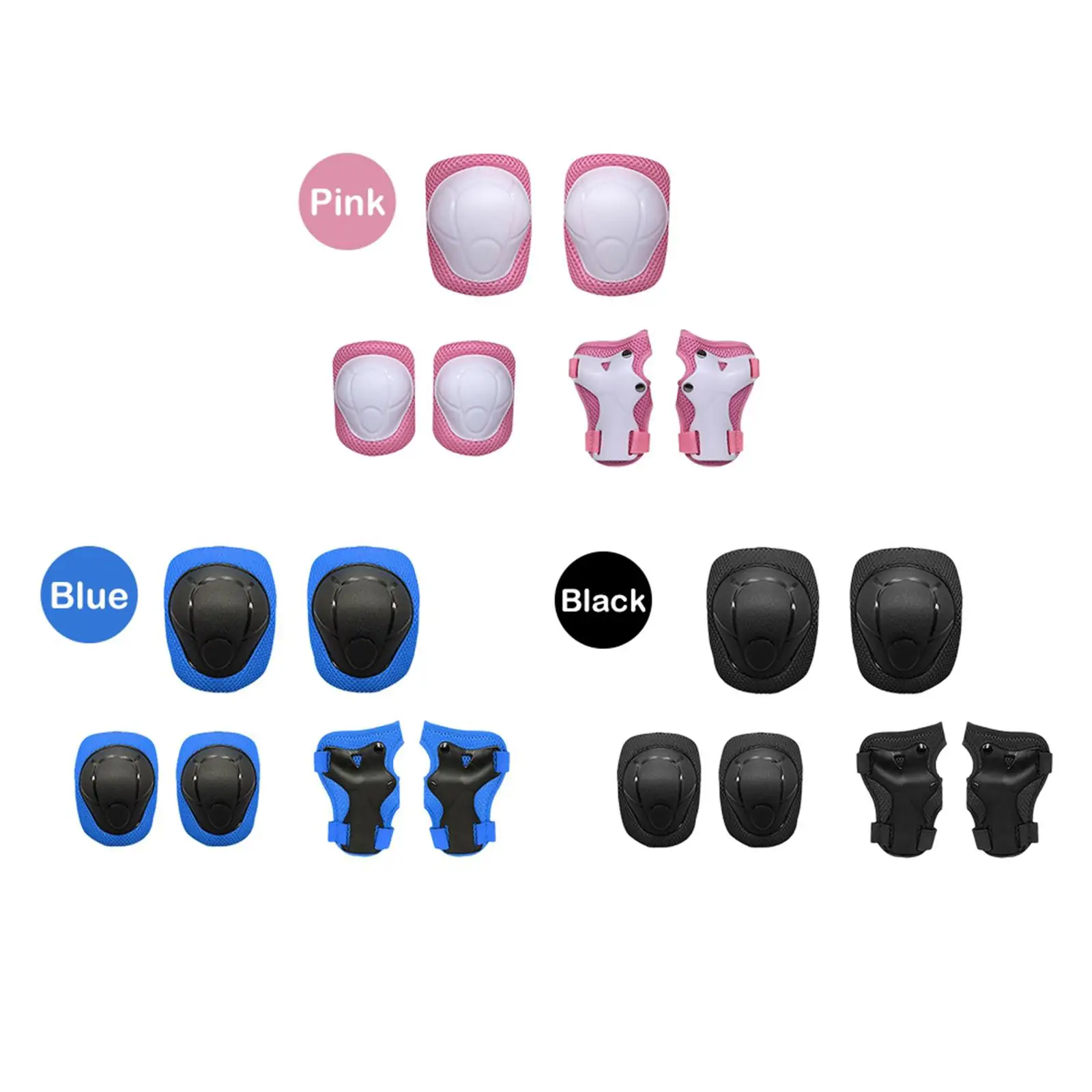 Kids Skateboard Bike Protective Gear Outfit Knee Elbow Wrist Pad Set
Kids Skateboard Bike Protective Gear Outfit Knee Elbow Wrist Pad Set