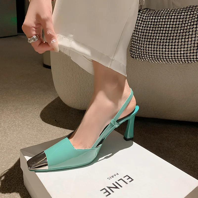 Square Low Heel Mixed Color Sandals 2023 Summer Fashion Design Women Shoes Buckle Strap Shallow Pump Casual Chaussures Femme
Square Low Heel Mixed Color Sandals 2023 Summer Fashion Design Women Shoes Buckle Strap Shallow Pump Casual Chaussures Femme