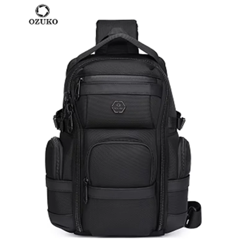 OZUKO Large Capacity Shoulder Bags for Male Waterproof Chest Bag Tactical Sling Messenger Bags Men Outdoor Sports Crossbody Bag
OZUKO Large Capacity Shoulder Bags for Male Waterproof Chest Bag Tactical Sling Messenger Bags Men Outdoor Sports Crossbody Bag