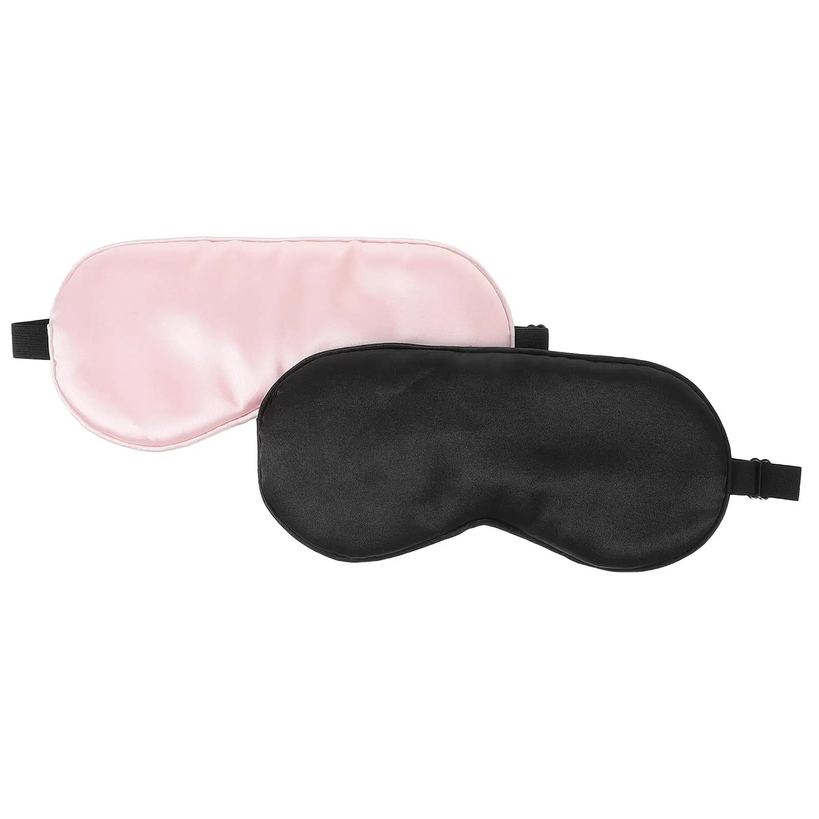 2 Pcs Silk Sleep Eye Mask for Women Lightweight Comfortable Anti Light Blindfold Eyemask Travel Home Use Pink Black
2 Pcs Silk Sleep Eye Mask for Women Lightweight Comfortable Anti Light Blindfold Eyemask Travel Home Use Pink Black