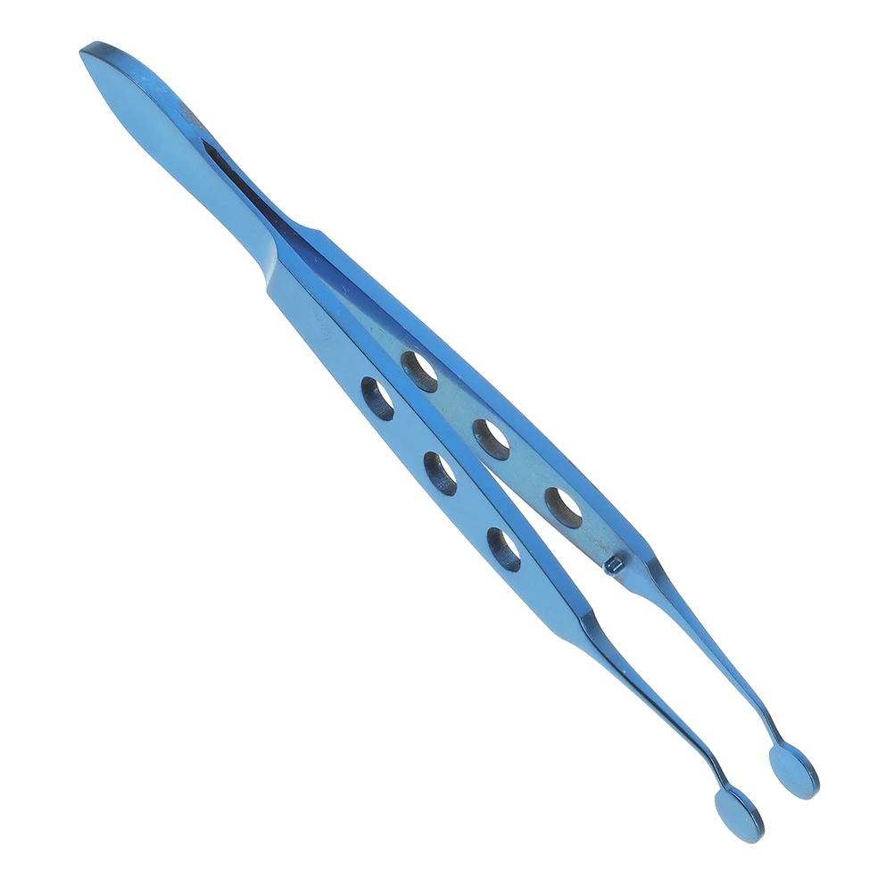 Titanium Alloy Eyelid Massager Tweezers 3x3 Round Head Meibomian Gland Expressor Eyelid Compressor Forceps Metal for Women
Titanium Alloy Eyelid Massager Tweezers 3x3 Round Head Meibomian Gland Expressor Eyelid Compressor Forceps Metal for Women