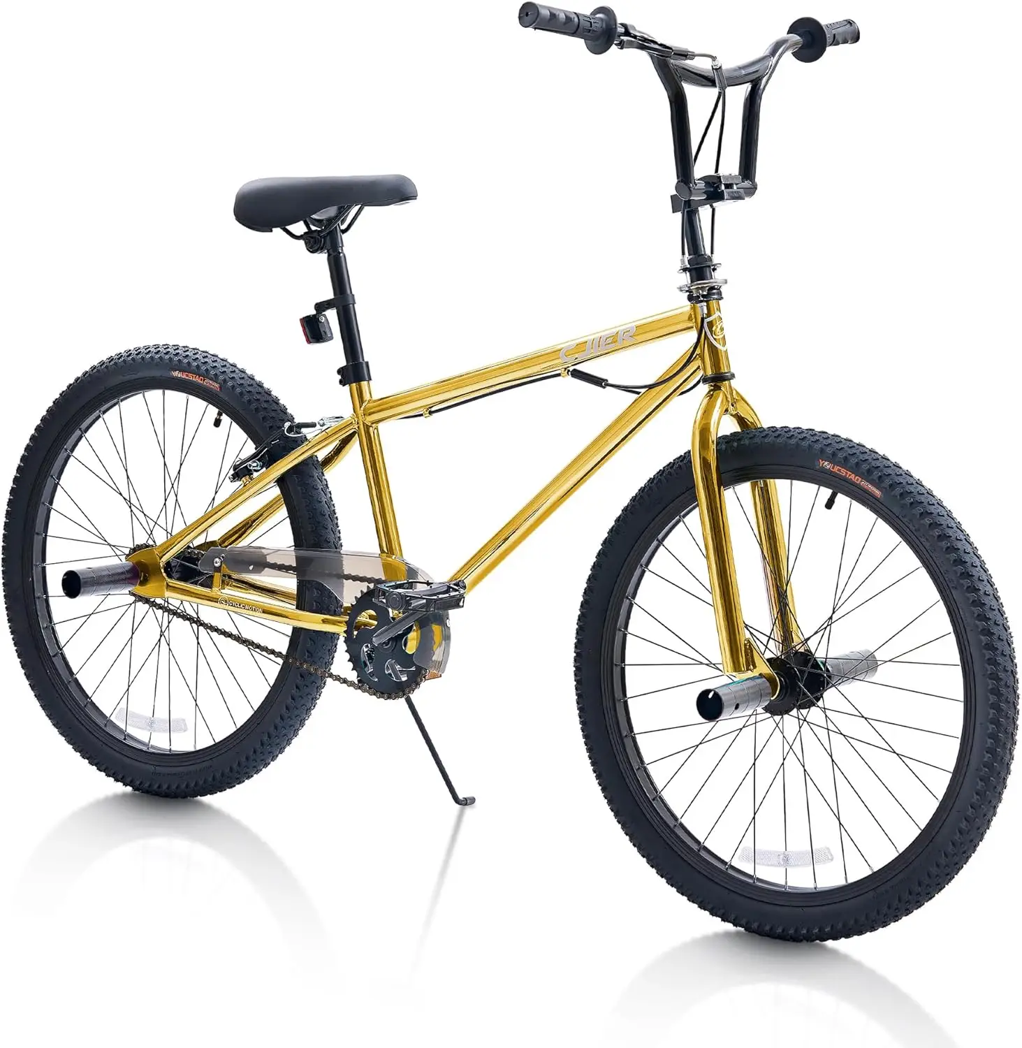 20/24 inch BMX Bike for Kids 6-14, High-Carbon Steel Frame, 360° Handlebar Rotation, 4 Pegs
20/24 inch BMX Bike for Kids 6-14, High-Carbon Steel Frame, 360° Handlebar Rotation, 4 Pegs