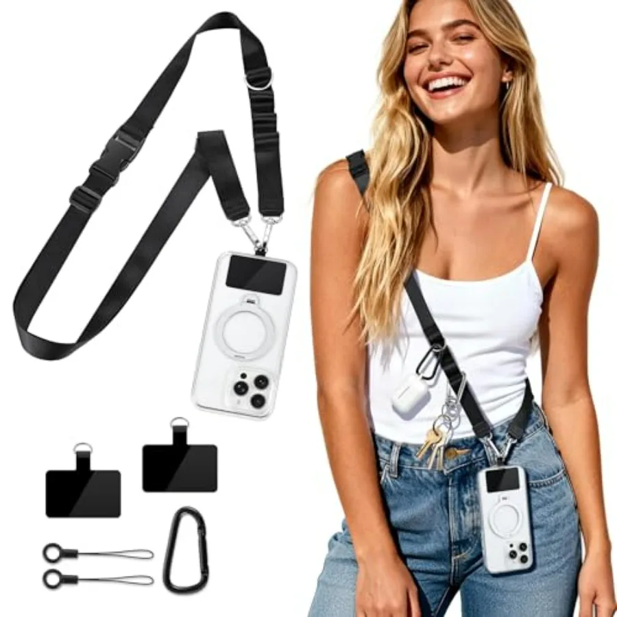 Multifunctional Phone Lanyard, Cell Phone Universal Adjustable Anti-Theft Crossbody Phone Strap, Travel Essential
Multifunctional Phone Lanyard, Cell Phone Universal Adjustable Anti-Theft Crossbody Phone Strap, Travel Essential