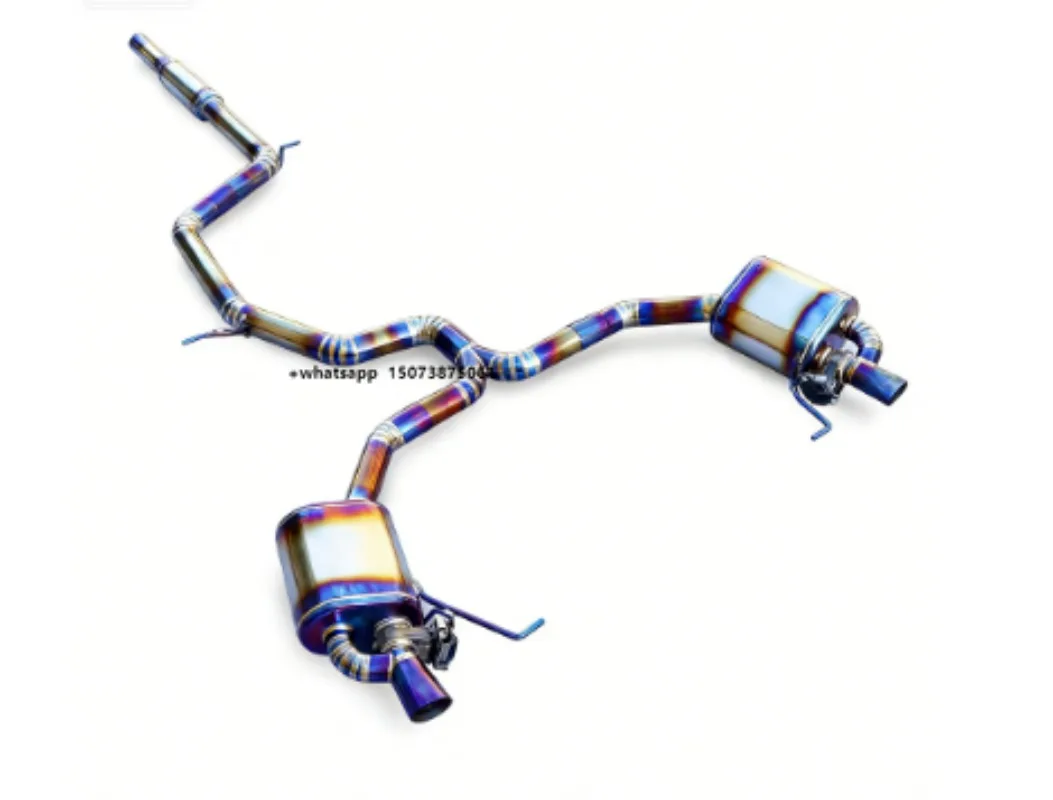 Car Performance Valve Cat Back Muffler for A4 B9 2.0T 2017-2023 | Titanium Alloy Exhaust Pipe Pet Car Accessory Wholesale
Car Performance Valve Cat Back Muffler for A4 B9 2.0T 2017-2023 | Titanium Alloy Exhaust Pipe Pet Car Accessory Wholesale