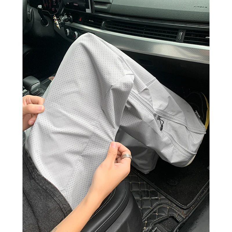 Мужские летние дышащие быстросохнущие брюки из ледяного шелка для походов, прямые повседневные брюки в американском функциональном стиле для горного спорта
Мужские летние дышащие быстросохнущие брюки из ледяного шелка для походов, прямые повседневные брюки в американском функциональном стиле для горного спорта