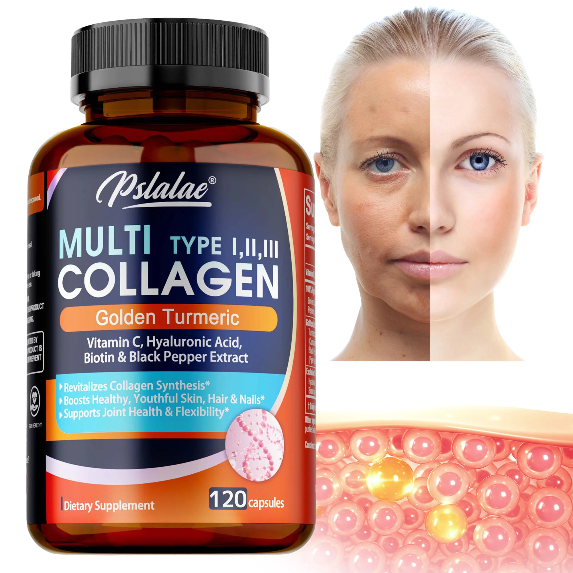 Капсулы с несколькими коллагеновыми пептидами — поддерживает кожу, волосы, здоровье суставов, способствует выработке коллагена, задержку старения, повышает иммунитет
Капсулы с несколькими коллагеновыми пептидами — поддерживает кожу, волосы, здоровье суставов, способствует выработке коллагена, задержку старения, повышает иммунитет