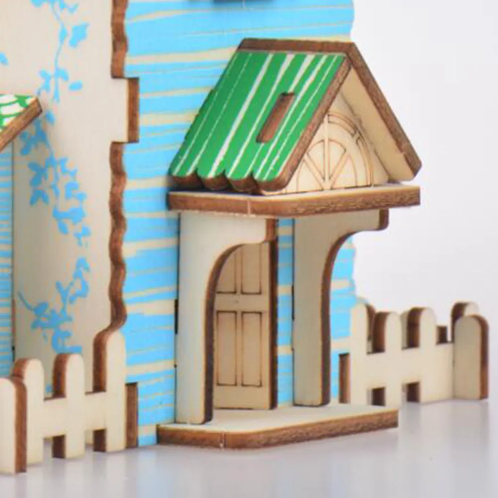 2 PCS DIY Wood Toy Kids Puzzles Wooden Model Craft Assembling House Models Ornament
2 PCS DIY Wood Toy Kids Puzzles Wooden Model Craft Assembling House Models Ornament