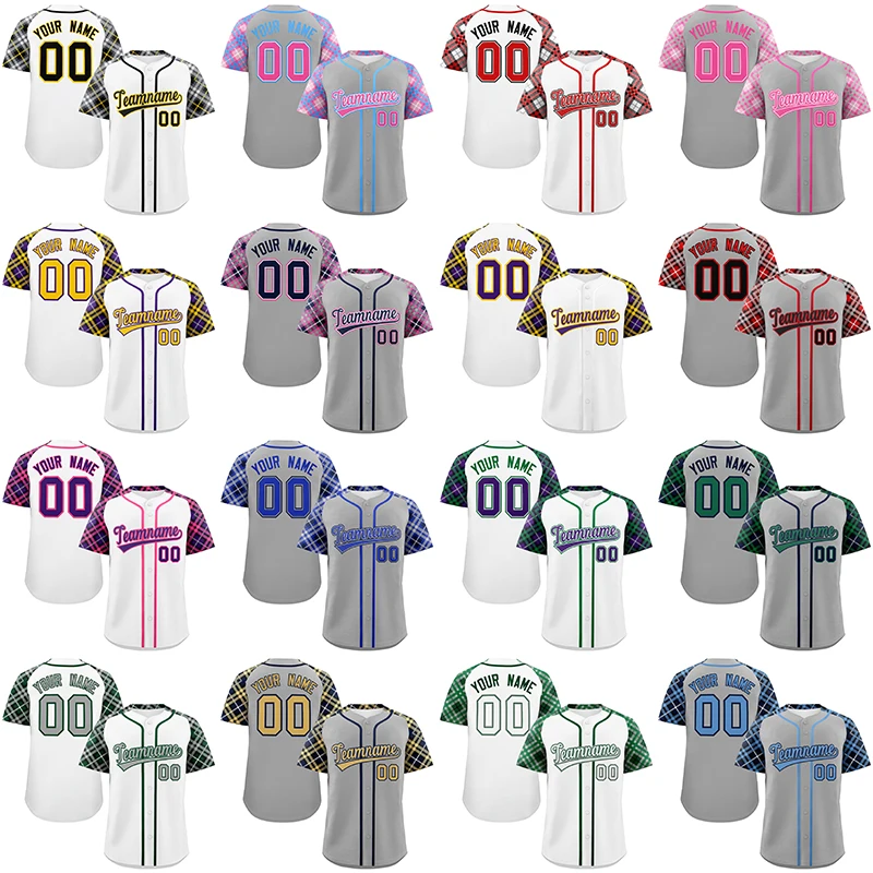 High Quality Customizable Softball Baseball Jersey Breathable Printed Personalized with Logo Name Sublimation Wear
High Quality Customizable Softball Baseball Jersey Breathable Printed Personalized with Logo Name Sublimation Wear