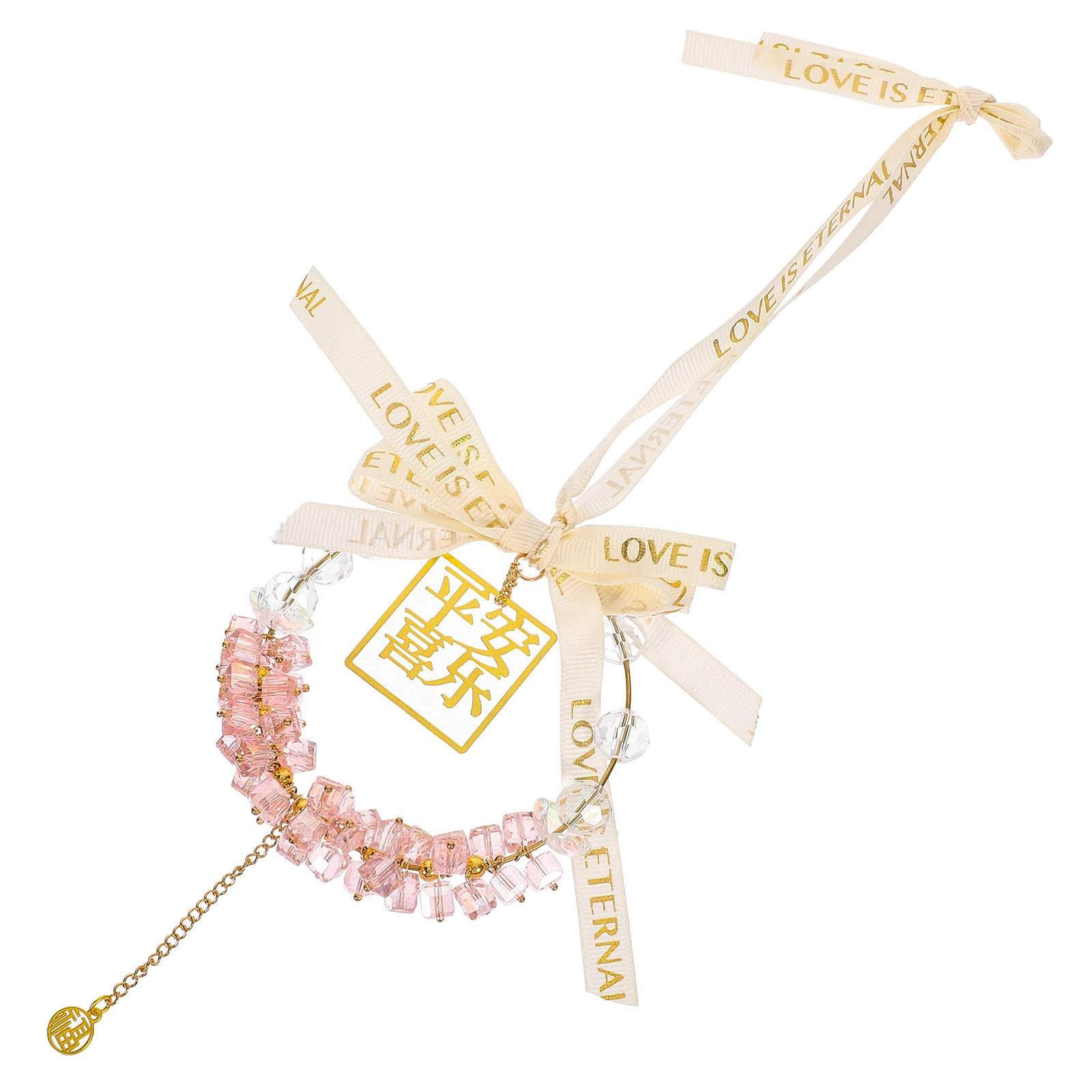 Crystal Pink Car Hanging nament Rearview Mirror Decoration Lightweight Stylish Accessory Compact Design Charm Pendant
Crystal Pink Car Hanging nament Rearview Mirror Decoration Lightweight Stylish Accessory Compact Design Charm Pendant
