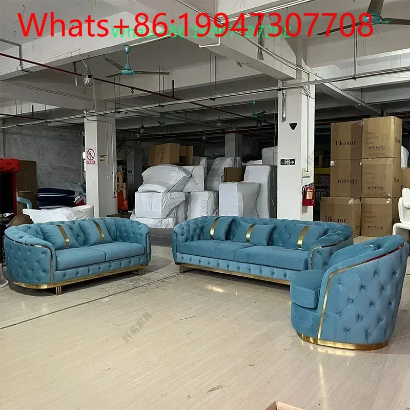 New American fabric sofa Italian minimalist designer living room straight row sofa velvet European buckle home sofa
New American fabric sofa Italian minimalist designer living room straight row sofa velvet European buckle home sofa