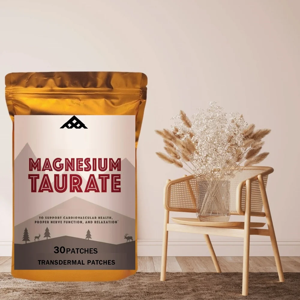 30 Patches Magnesium Taurate Transdermal Patches For Cardiovascular Health To Boost Magnesium Levels
30 Patches Magnesium Taurate Transdermal Patches For Cardiovascular Health To Boost Magnesium Levels
