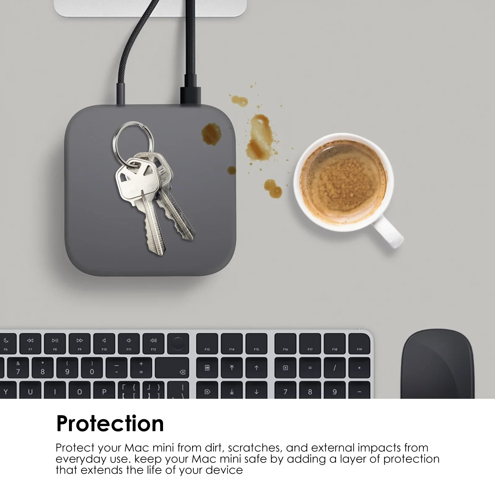 Silicone Protective Cover Case for Mac Mini M4/Pro 2024 Carrying Case Precise Opening of the Cover Shockproof Protective Case
Silicone Protective Cover Case for Mac Mini M4/Pro 2024 Carrying Case Precise Opening of the Cover Shockproof Protective Case