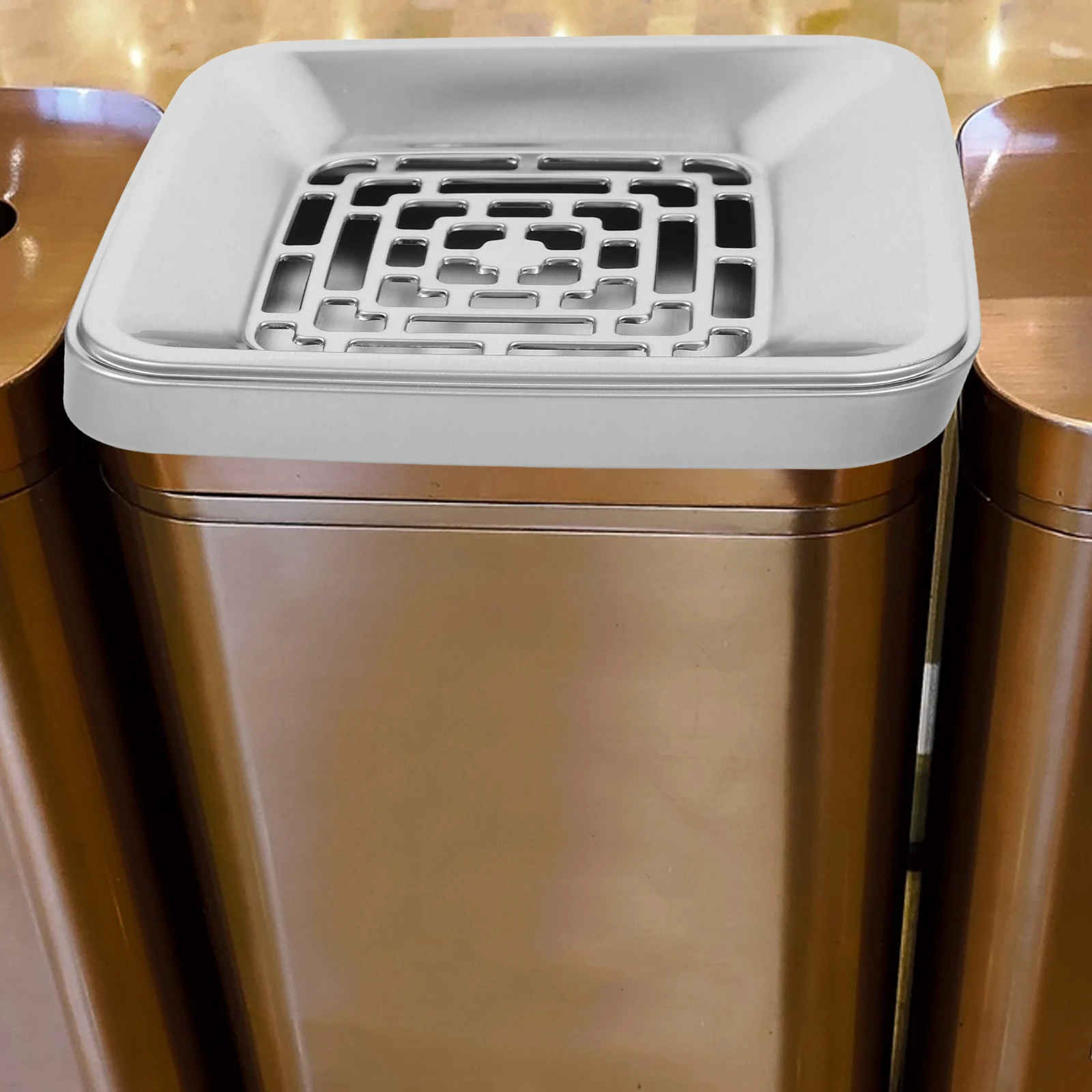 1pc Stainless Steel Replacement Commercial Outdoor Garbage Can Lid Trash Bin Covers Industrial Waste Container Lid Home Garage
1pc Stainless Steel Replacement Commercial Outdoor Garbage Can Lid Trash Bin Covers Industrial Waste Container Lid Home Garage