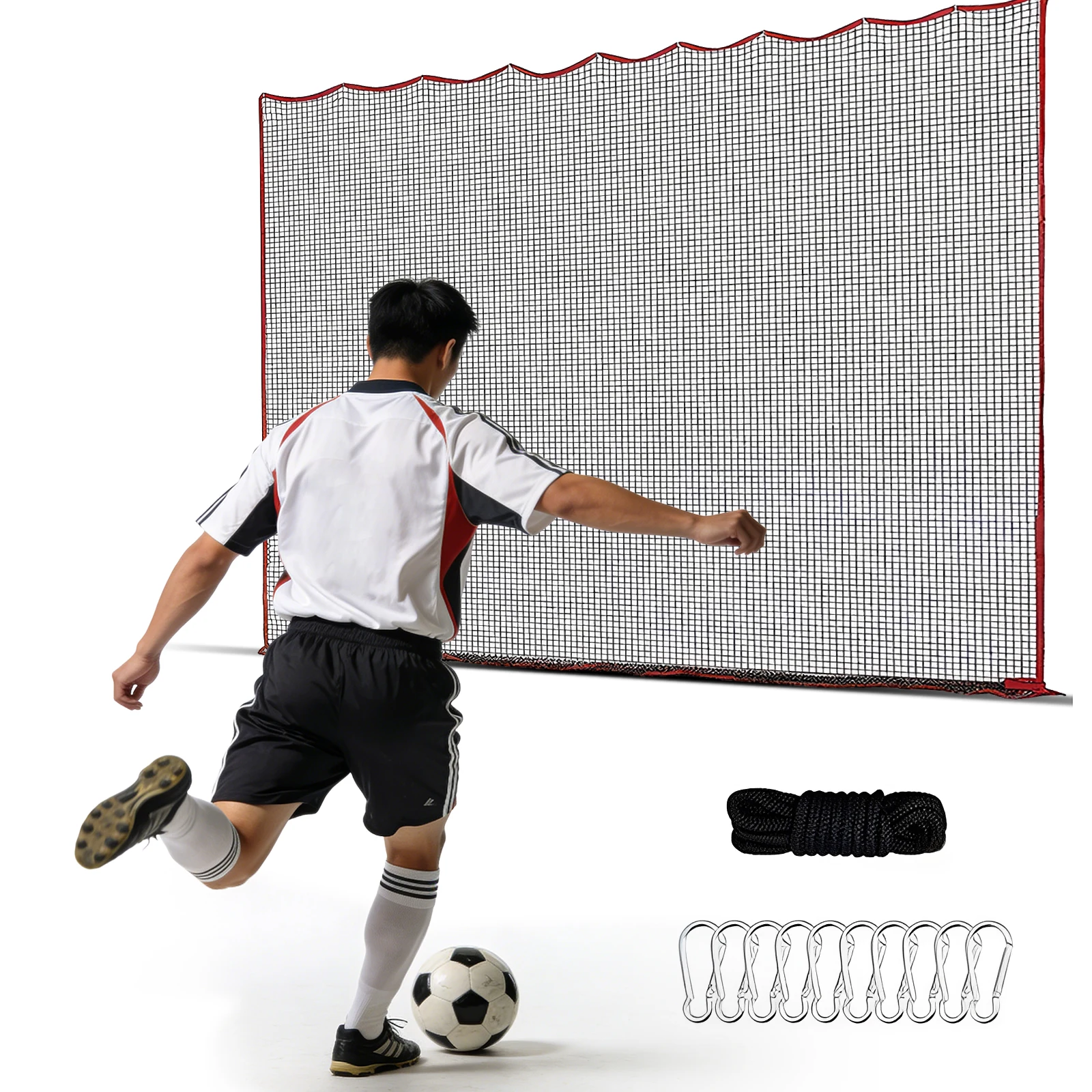 Golf Net, 10x10 Ft Golf Practice Net and Sports Net High Impact Golf Hitting Barrier Net Heavy Duty Golf Ball Net for Men Golfer
Golf Net, 10x10 Ft Golf Practice Net and Sports Net High Impact Golf Hitting Barrier Net Heavy Duty Golf Ball Net for Men Golfer