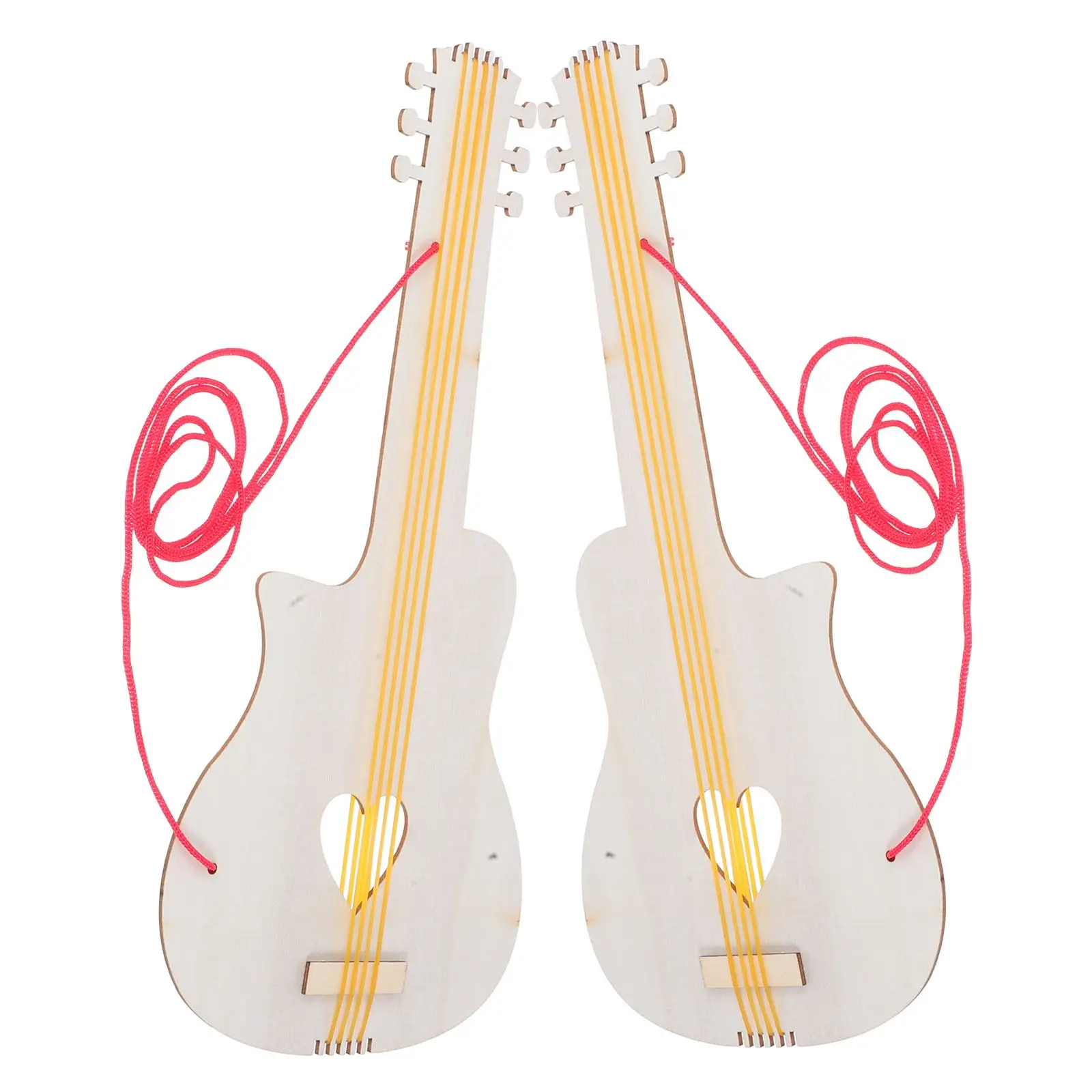 2 Pcs Wooden Guitar Toy Blank Unfinished For Kids Diy Painting Handmade Craft Decor Musical Instruments Educational Toys
2 Pcs Wooden Guitar Toy Blank Unfinished For Kids Diy Painting Handmade Craft Decor Musical Instruments Educational Toys