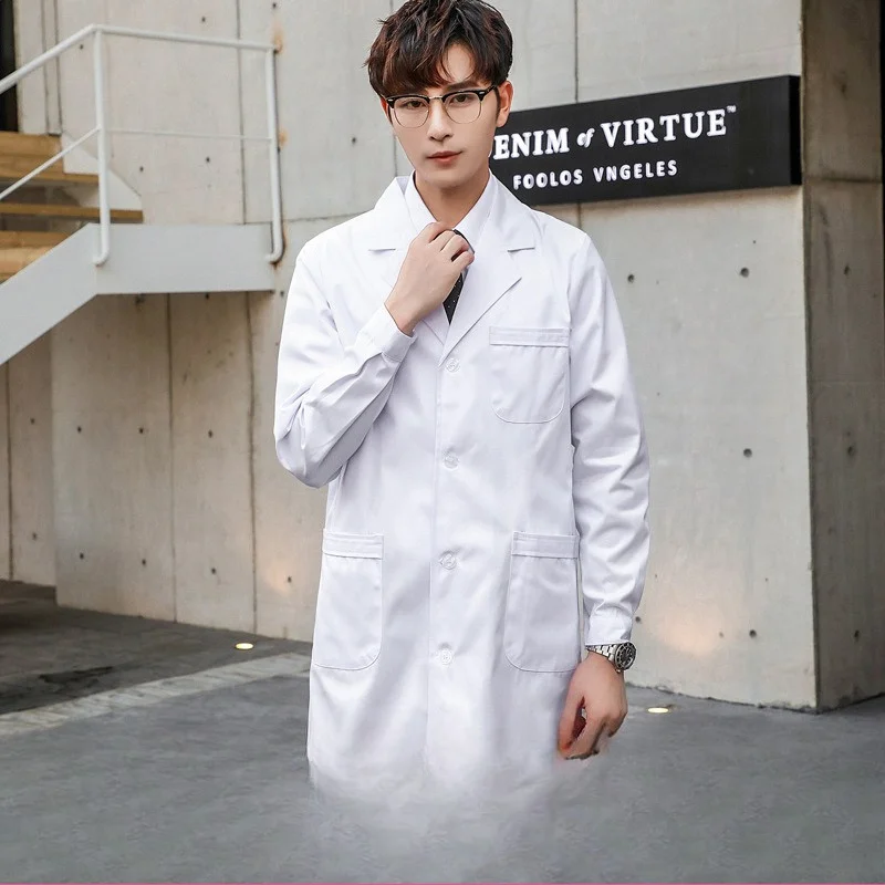 Women's Long Sleeve Doctor Uniforms Short Sleeve Nurse Uniforms Lab Coats for Chemists Beauty Salon Workers
Women's Long Sleeve Doctor Uniforms Short Sleeve Nurse Uniforms Lab Coats for Chemists Beauty Salon Workers