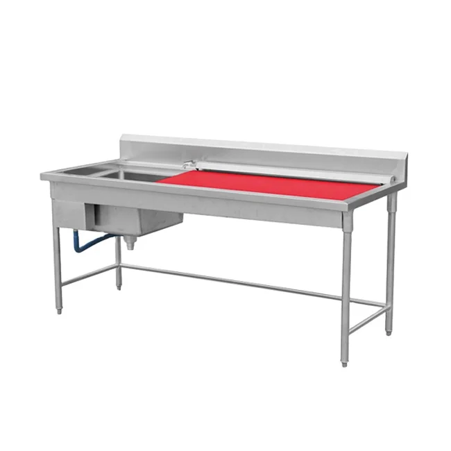 customized Good Quality 1.8m Stainless Steel Work Bench With Chopping Board
customized Good Quality 1.8m Stainless Steel Work Bench With Chopping Board