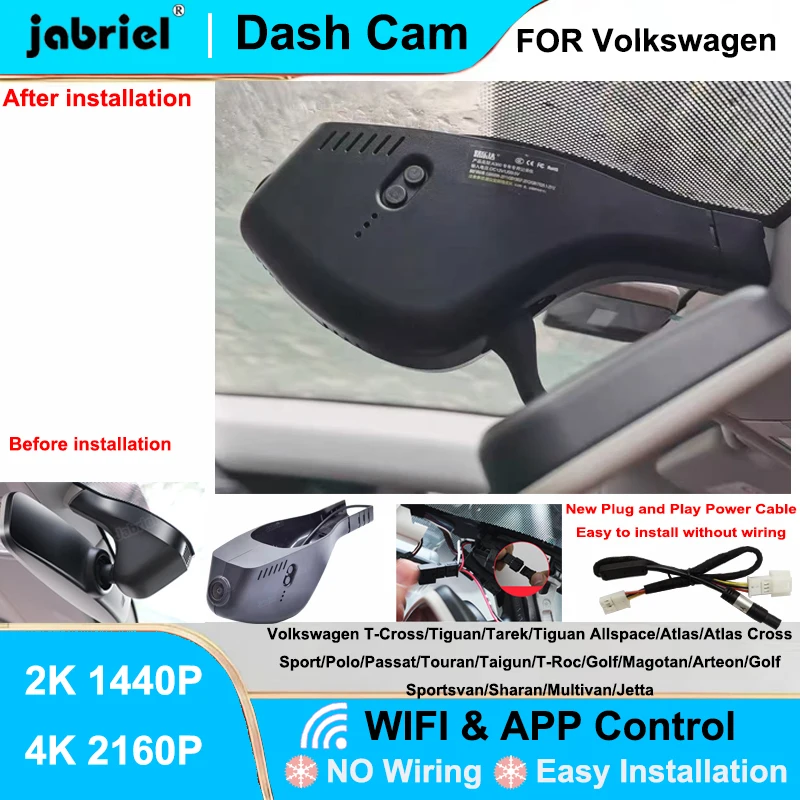 Видеорегистратор Jabriel с Wi-Fi для Volkswagen Passat, Tiguan, Tarek, Atlas, Polo, Touran, Taigun, Golf, Arteon, Sharan, Skoda, Seat
Видеорегистратор Jabriel с Wi-Fi для Volkswagen Passat, Tiguan, Tarek, Atlas, Polo, Touran, Taigun, Golf, Arteon, Sharan, Skoda, Seat
