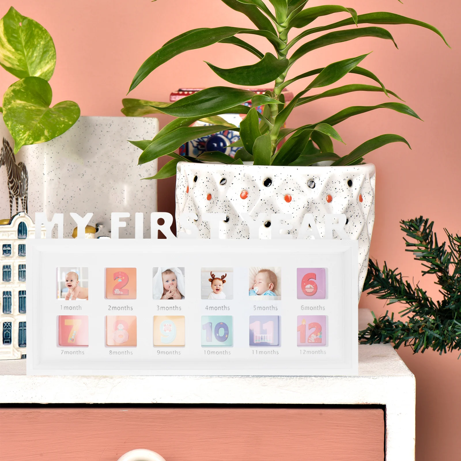 Baby 12 Month Growth Photo Frame Infant Milestone Picture Holder First Year Baby Growth Decor Clip Photo Frames
Baby 12 Month Growth Photo Frame Infant Milestone Picture Holder First Year Baby Growth Decor Clip Photo Frames