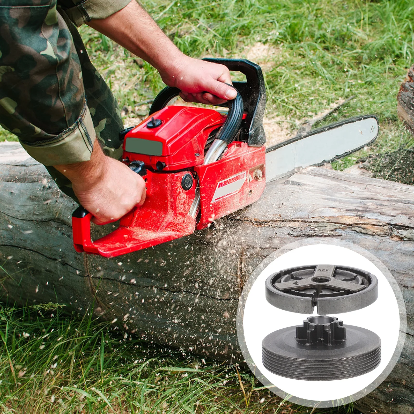 1Set Chainsaw Clutch Drum Kit 52 5800 Heavy-Duty Clutch Assembly Replacement for Chinese Chainsaw Maintenance Repair
1Set Chainsaw Clutch Drum Kit 52 5800 Heavy-Duty Clutch Assembly Replacement for Chinese Chainsaw Maintenance Repair