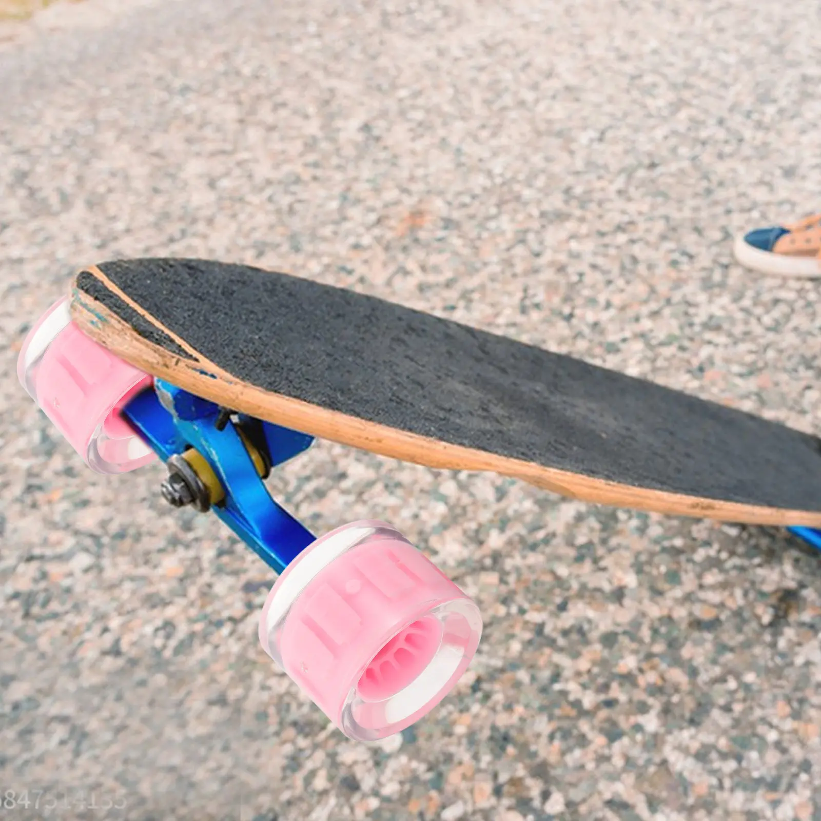 4Pcs Pink Light-Up Longboard Wheels PU Cruiser Wheels for Street Skating Enhanced Stability Night Visibility
4Pcs Pink Light-Up Longboard Wheels PU Cruiser Wheels for Street Skating Enhanced Stability Night Visibility