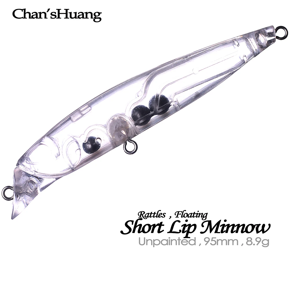 Chan’sHuang 20PCS Unpainted Blanks Bait 9.5cm 8.9g Floating Rattles Short Diving Lip Minnow DIY Handmade Artificial Fishing Lure
Chan’sHuang 20PCS Unpainted Blanks Bait 9.5cm 8.9g Floating Rattles Short Diving Lip Minnow DIY Handmade Artificial Fishing Lure