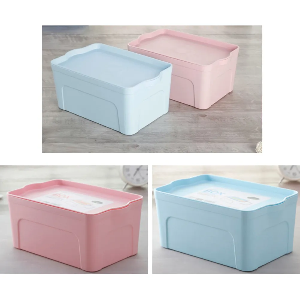 Sundries Organizer Storage Box Plastic with Lid Stylish Minimalist Design for Desktop Kitchen Bathroom Office Multi-Use
Sundries Organizer Storage Box Plastic with Lid Stylish Minimalist Design for Desktop Kitchen Bathroom Office Multi-Use