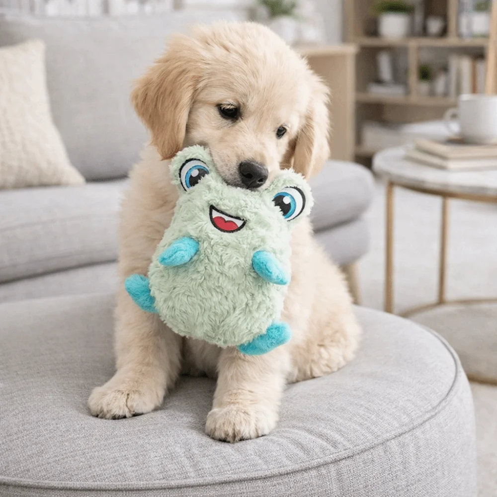 Cute Bite Resistant Dog Chew Toy Wear Resistant Stuffed Animal Dog Molar Toy Cartoon Squeaky Plush Dog Doll Dental Health
Cute Bite Resistant Dog Chew Toy Wear Resistant Stuffed Animal Dog Molar Toy Cartoon Squeaky Plush Dog Doll Dental Health