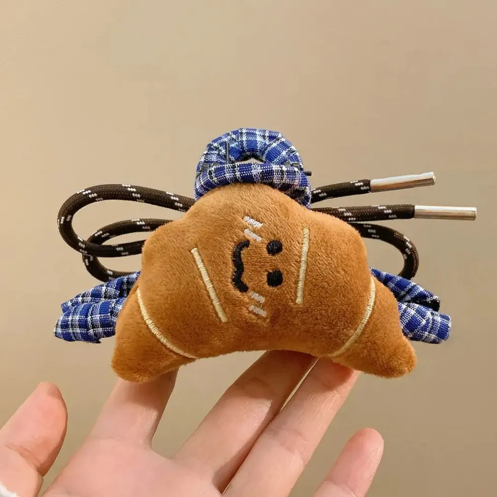 Versatile Cute Croissant Large Grab Clip Female Premium Sense Head Disc Hair Shark Clip Hairpin
Versatile Cute Croissant Large Grab Clip Female Premium Sense Head Disc Hair Shark Clip Hairpin