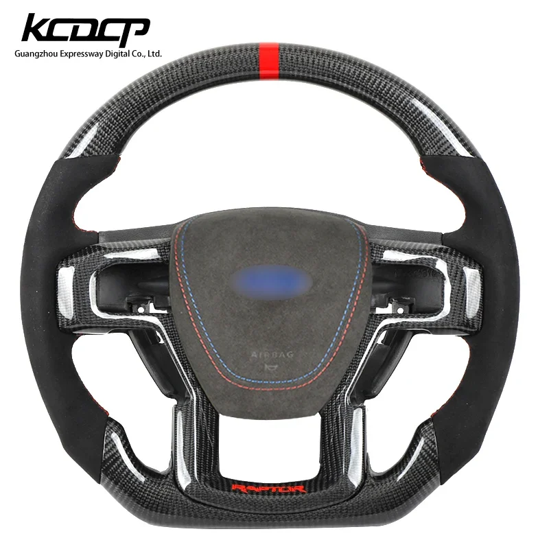for Ford Ranger Raptor /Available for all car models Private custom gloss carbon fiber steering wheel
for Ford Ranger Raptor /Available for all car models Private custom gloss carbon fiber steering wheel