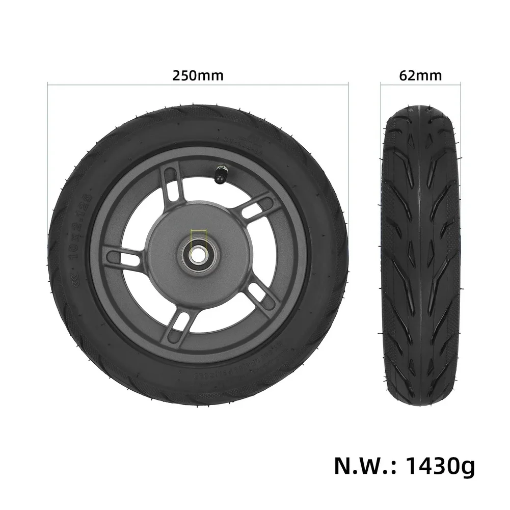 10x2.125 Vacuum Tire Wheel Rim For Xiaomi 6Lite Electric Scooter Tubeless Rubber Aluminum Alloy Replacement Parts Black
10x2.125 Vacuum Tire Wheel Rim For Xiaomi 6Lite Electric Scooter Tubeless Rubber Aluminum Alloy Replacement Parts Black