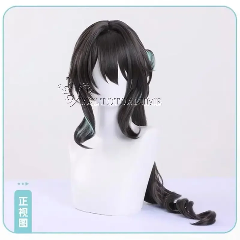 Game honkai star rail Ruan Mei cosplay wigs wig cap Green Black long hair heat resistant synthetic Halloween role play prop
Game honkai star rail Ruan Mei cosplay wigs wig cap Green Black long hair heat resistant synthetic Halloween role play prop