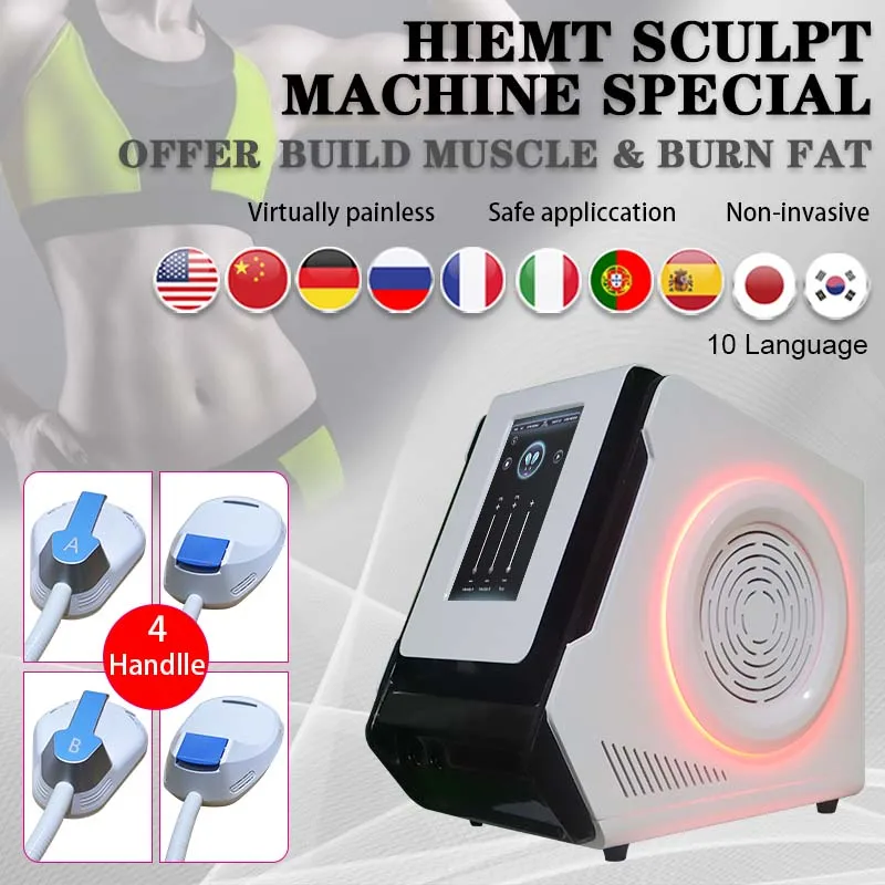 EMSlim потеря веса портативный электромагнитный тело Emslim похудение мышечный Стимулятор удаление жира тело похудение наращивание мышц машина
EMSlim потеря веса портативный электромагнитный тело Emslim похудение мышечный Стимулятор удаление жира тело похудение наращивание мышц машина