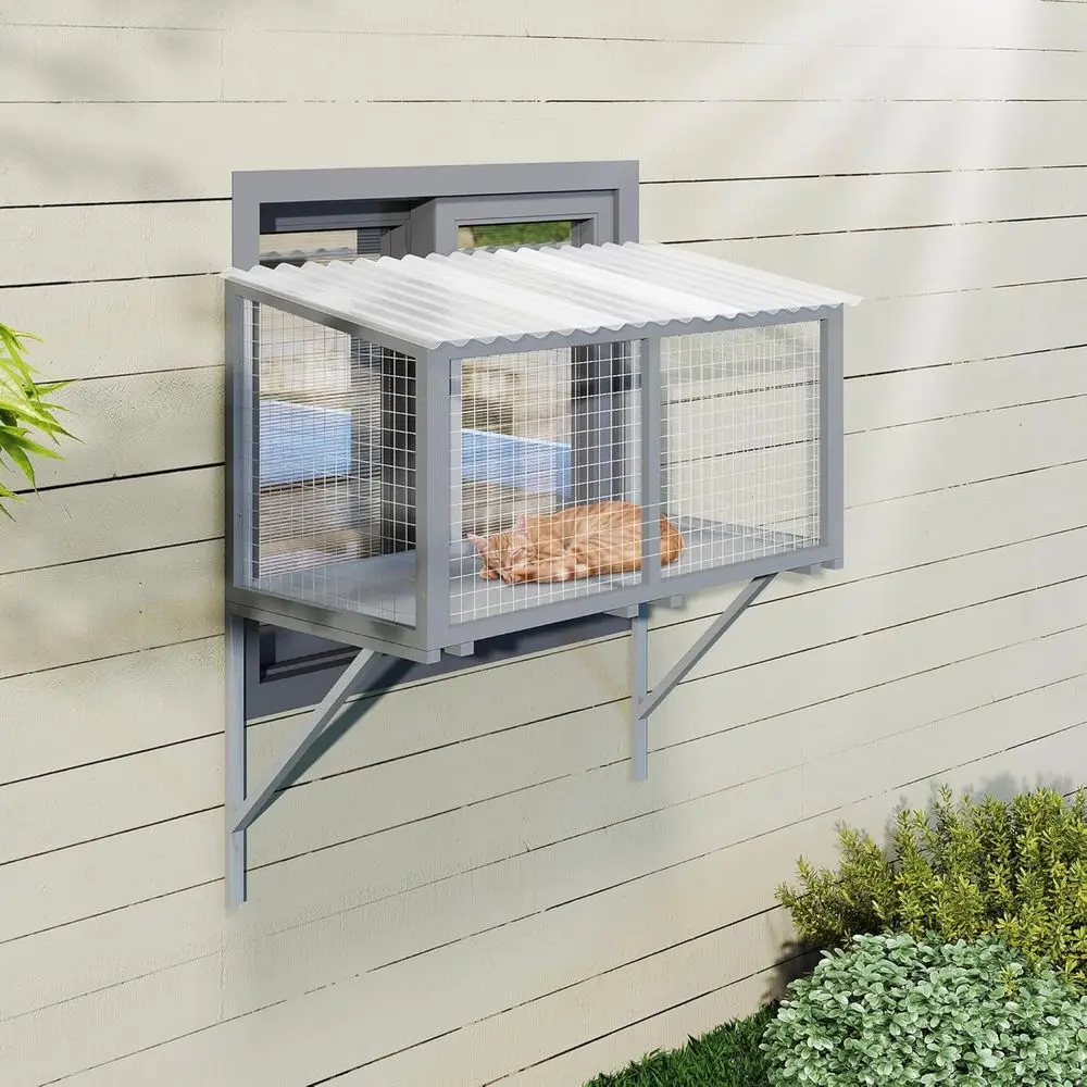 Outdoor Cat Enclosure Solutions: Patio Perches and Wall Furniture
Outdoor Cat Enclosure Solutions: Patio Perches and Wall Furniture