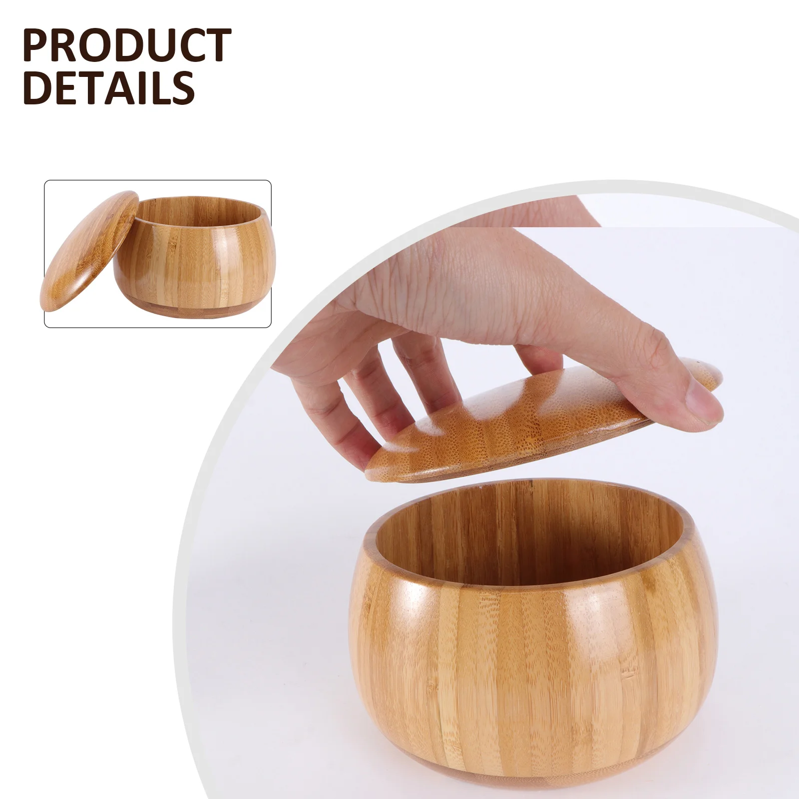 2 Pcs/Set Go Pieces Storage Container Wood Jar Case with Cover Wooden Light Brown
2 Pcs/Set Go Pieces Storage Container Wood Jar Case with Cover Wooden Light Brown