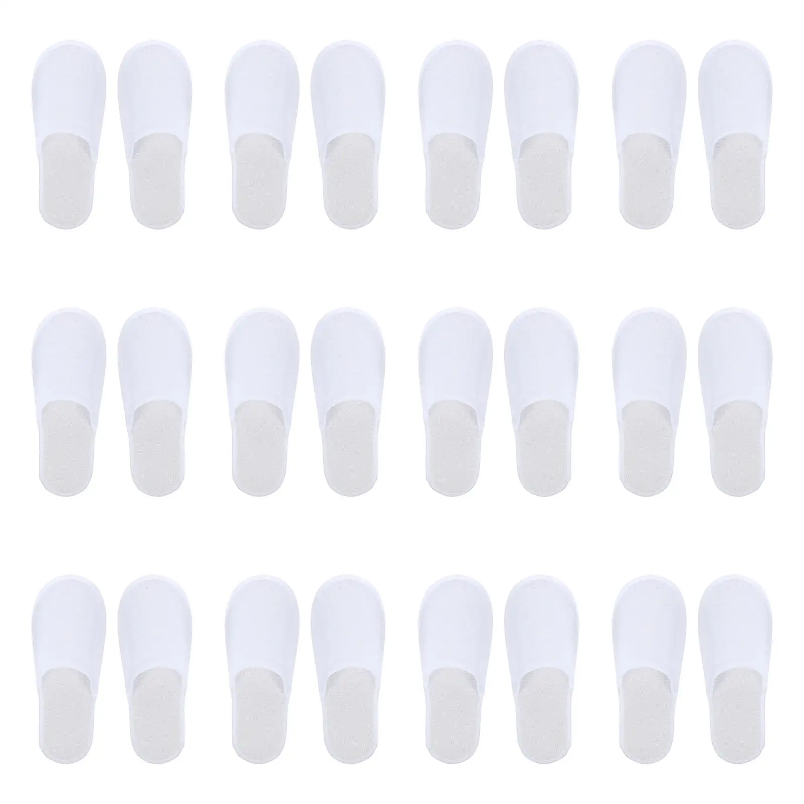 24 Pairs Disposable Slippers Home Non-skid Hairdressing at Skid-proof Coral Fleece Salon Beauty Travel White
24 Pairs Disposable Slippers Home Non-skid Hairdressing at Skid-proof Coral Fleece Salon Beauty Travel White