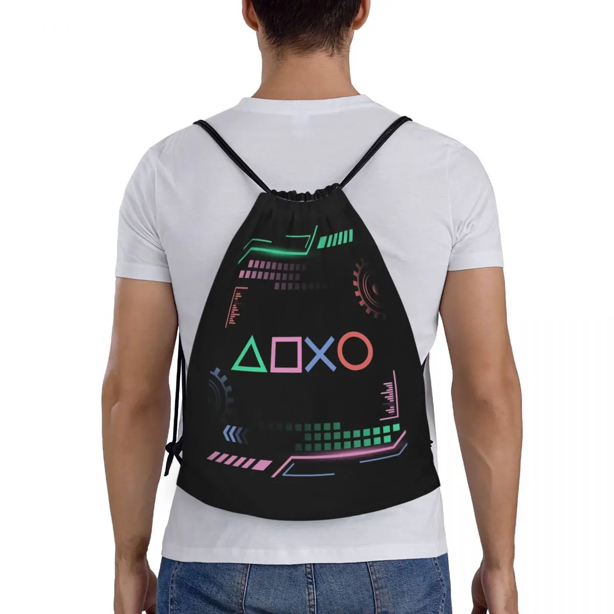 Рюкзаки Gamer Life, модные портативные сумки на шнурке, сумка для мелочей, сумки для книг для мужчин, женщин, студентов
Рюкзаки Gamer Life, модные портативные сумки на шнурке, сумка для мелочей, сумки для книг для мужчин, женщин, студентов