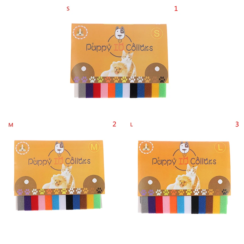 12 Pieces/Set Puppy Newborn Pet Recognition Collar Kitten Necklace Puppy Collar Pet Stuff
12 Pieces/Set Puppy Newborn Pet Recognition Collar Kitten Necklace Puppy Collar Pet Stuff