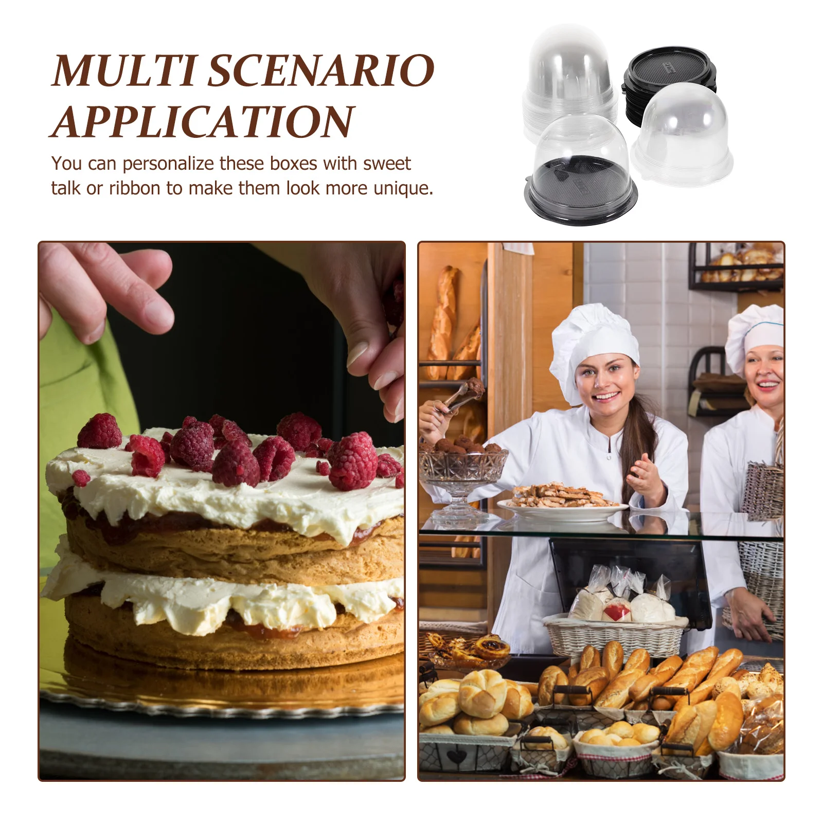 50Sets Clear Cake Packing Boxes Round Small Birthday Box Carrier Baking Packing Holder Portable Cake Boxes
50Sets Clear Cake Packing Boxes Round Small Birthday Box Carrier Baking Packing Holder Portable Cake Boxes