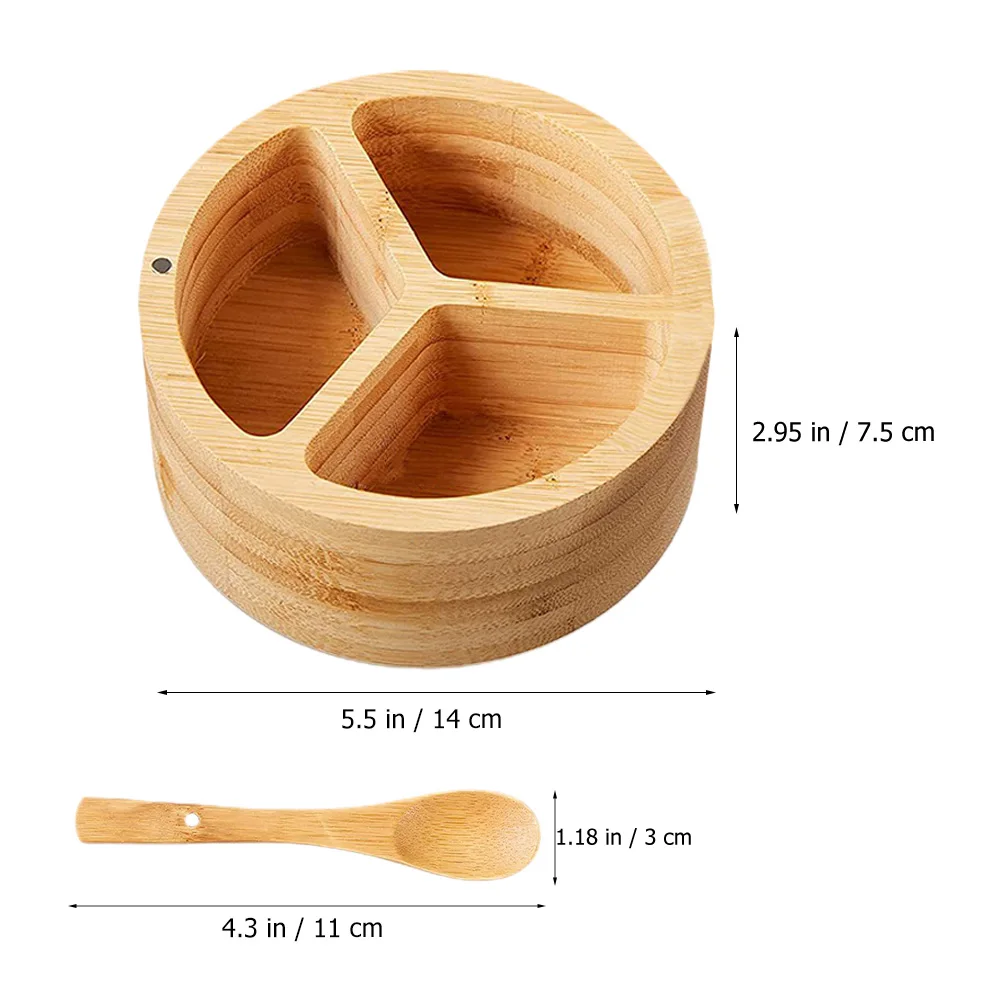 2PCS Bamboo Spice Box Divided Seasoning Container Pepper Storage Kitchen Supplies Compact Portable Camping Use
2PCS Bamboo Spice Box Divided Seasoning Container Pepper Storage Kitchen Supplies Compact Portable Camping Use