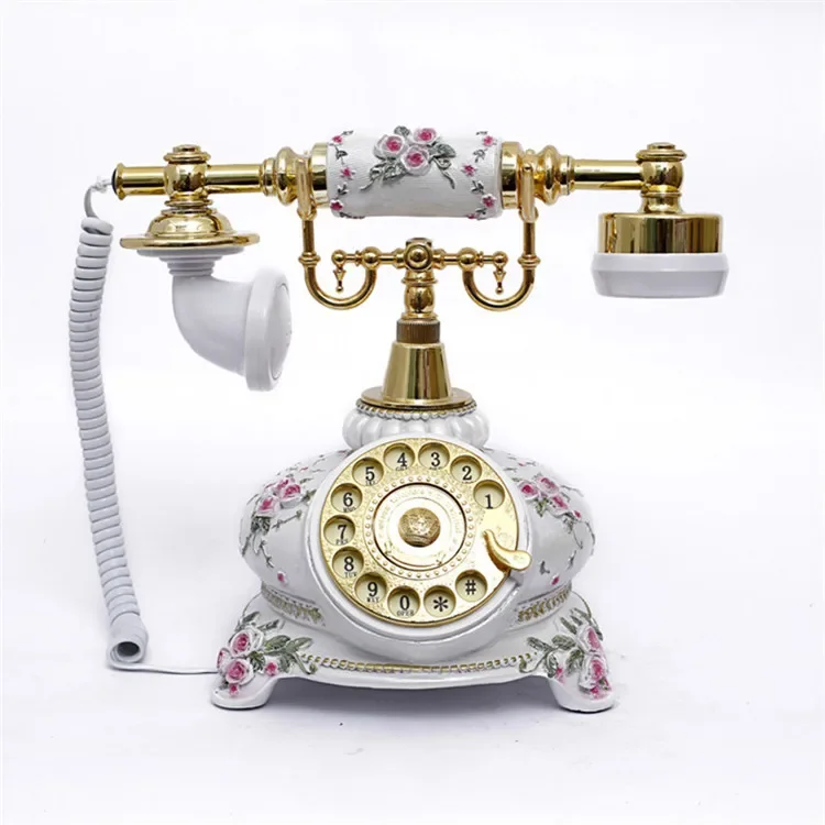 DurableAntique Telephone, Turntable, Old European Style, Creative Fashion Retro Landline
DurableAntique Telephone, Turntable, Old European Style, Creative Fashion Retro Landline