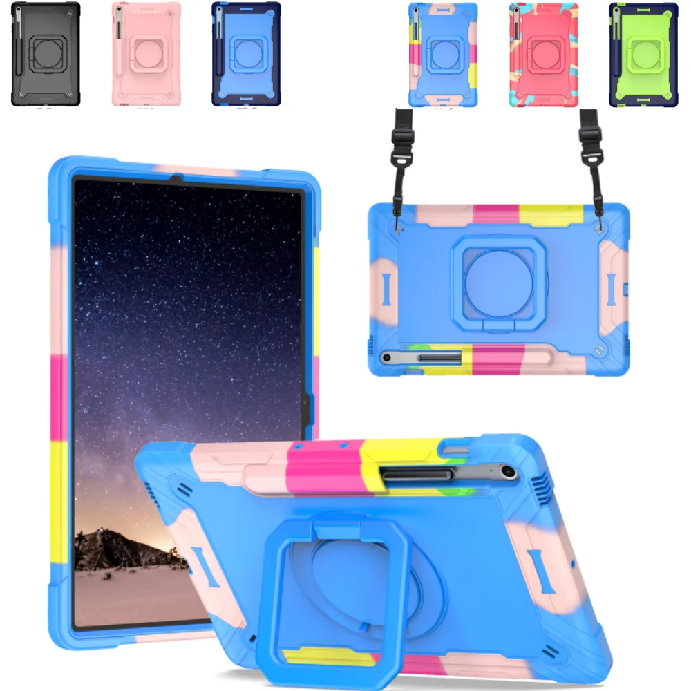 Heavy Duty Protective Case for Samsung Galaxy Tab S10 FE Plus 13.1 inch 2025 S10FE+ 13.1" Kickstand Cover with Shoulder Straps
Heavy Duty Protective Case for Samsung Galaxy Tab S10 FE Plus 13.1 inch 2025 S10FE+ 13.1" Kickstand Cover with Shoulder Straps