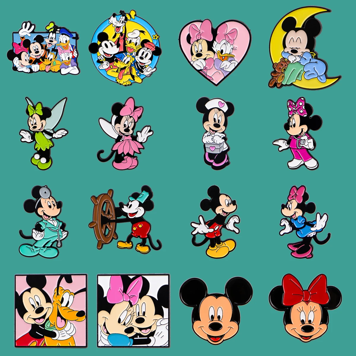 10pcs/set Kawaii Cartoon Mouse Series Enamel Pin Lapel Pins for Backpacks Clothes Duck Badges Brooch Jewelry Gifts for Friends
10pcs/set Kawaii Cartoon Mouse Series Enamel Pin Lapel Pins for Backpacks Clothes Duck Badges Brooch Jewelry Gifts for Friends