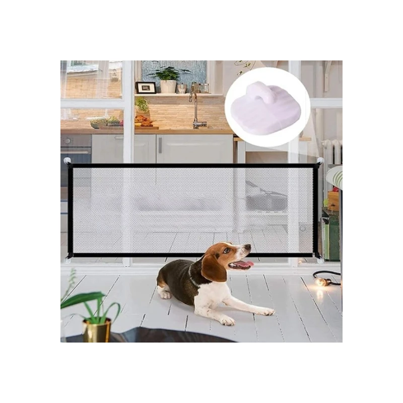 Pet dog kitten fence portable folding screen household non-perforated protective barrier safety net bedroom necessities
Pet dog kitten fence portable folding screen household non-perforated protective barrier safety net bedroom necessities