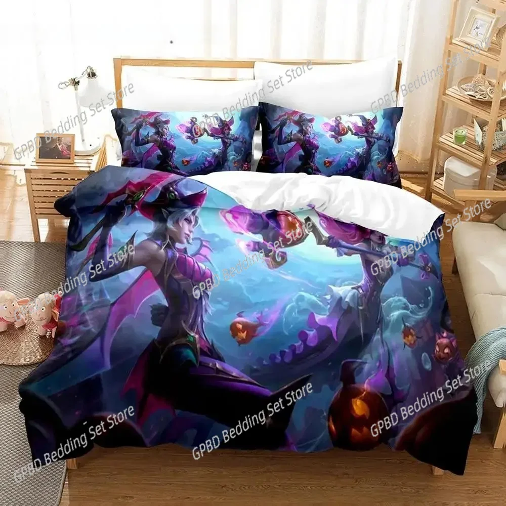 3d Print Game Anime League of Legends Bedding Set Single Double King Bed Set Children's Bedroom Duvet Cover Sets Home Textiles
3d Print Game Anime League of Legends Bedding Set Single Double King Bed Set Children's Bedroom Duvet Cover Sets Home Textiles