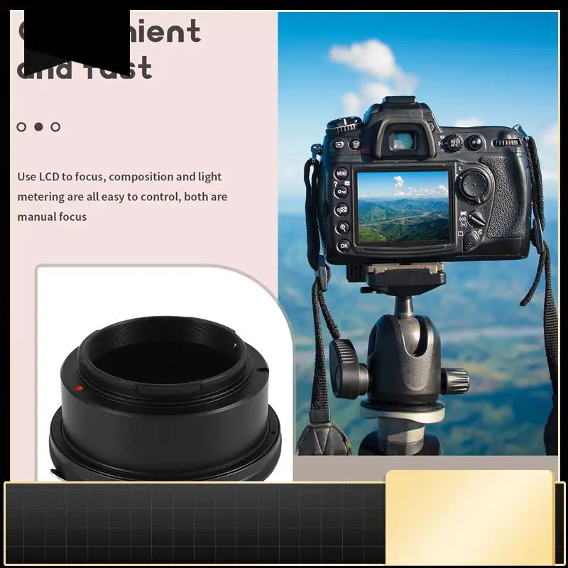 FOTGA Adapter Ring For Nikon G-NEX Lens To SONY NEX5 NEX3 A500 A6000 E-Mount Camera Lens Adapter Ring-N33R
FOTGA Adapter Ring For Nikon G-NEX Lens To SONY NEX5 NEX3 A500 A6000 E-Mount Camera Lens Adapter Ring-N33R