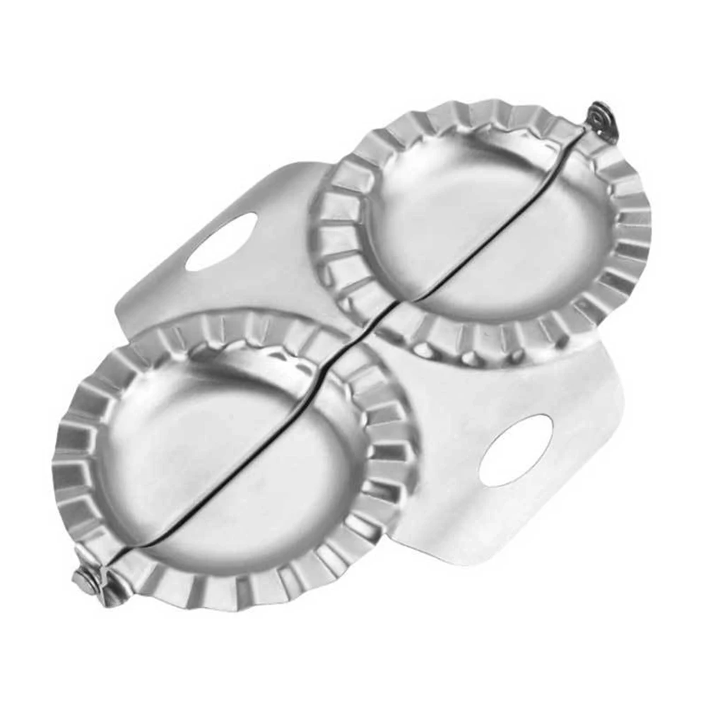 Dumpling Maker Kitchen Tool Silver Mould Easy Clean Press Skin Tools Wrapper Filling Mold for Dumplings Household Food
Dumpling Maker Kitchen Tool Silver Mould Easy Clean Press Skin Tools Wrapper Filling Mold for Dumplings Household Food