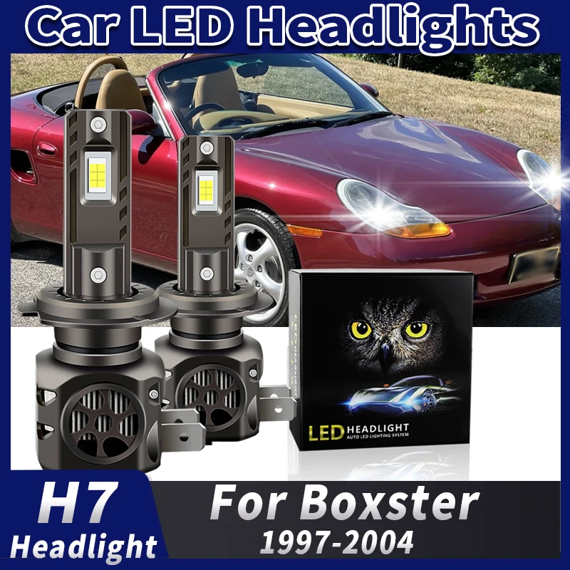 2pcs 20000LM H7 High Brightness Long Lifespan Error-Free LED Headlamp Bulb Fit For Boxster 1997-2004 HI/LO Beam H7 Headlight 12V
2pcs 20000LM H7 High Brightness Long Lifespan Error-Free LED Headlamp Bulb Fit For Boxster 1997-2004 HI/LO Beam H7 Headlight 12V