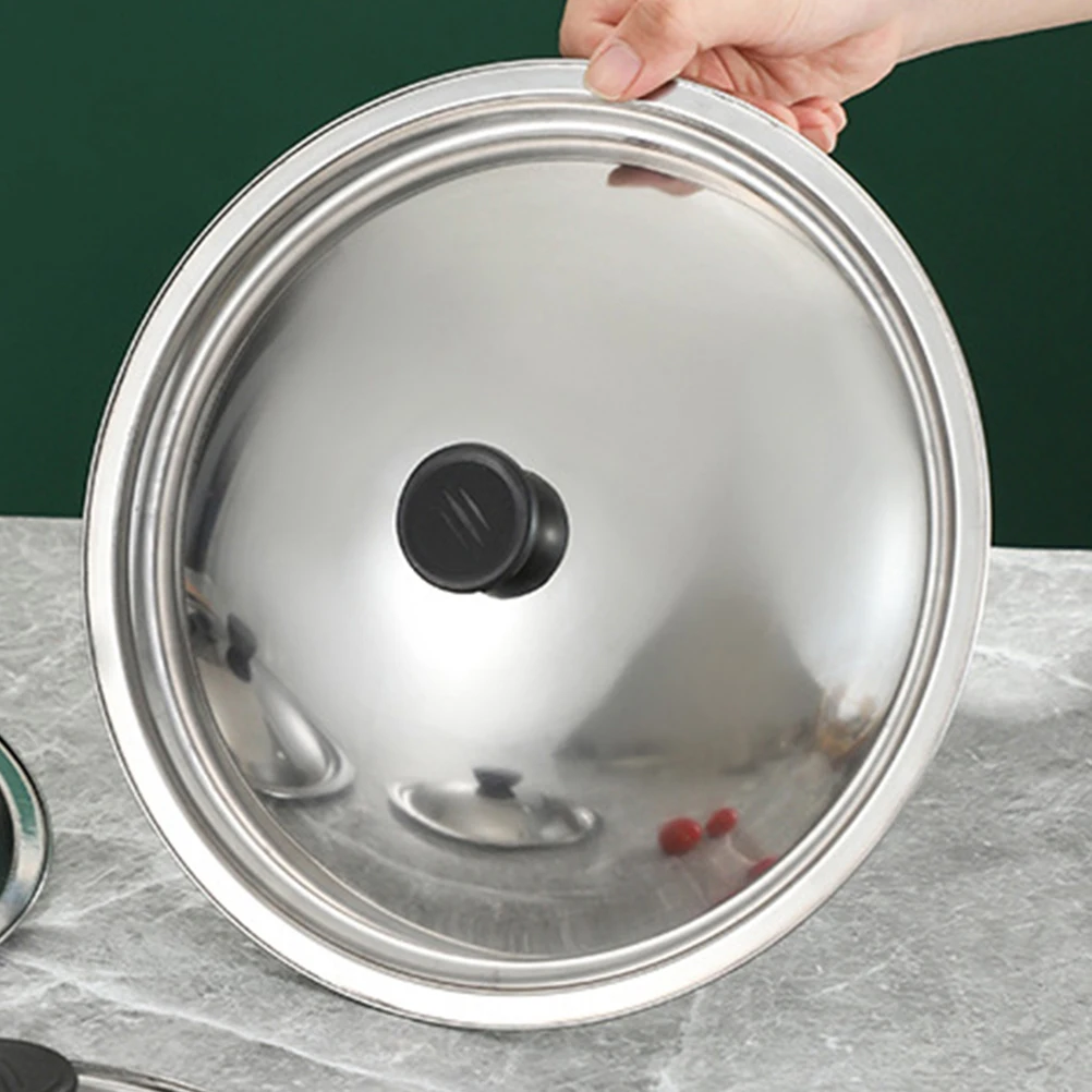 Stainless Steel Pot Lid 22cm Thickened Universal Replacement Lids for Frying Pots Easy Clean Wear Resistant Practical Strong
Stainless Steel Pot Lid 22cm Thickened Universal Replacement Lids for Frying Pots Easy Clean Wear Resistant Practical Strong